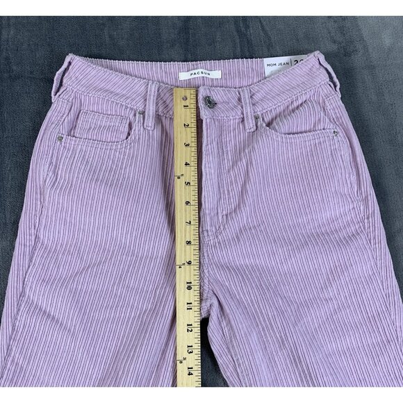 Pacsun Jeans Women's Size 26 Purple Mom Jeans Denim Ankle Retro NWT - Picture 10 of 11